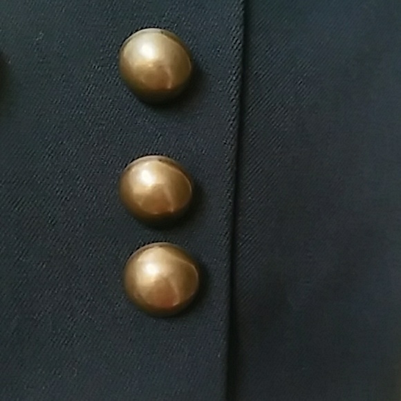Vintage Vertigo Paris 2 Bronze Button Blazer - Picture 7 of 8